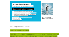 Desktop Screenshot of brandsclever.de