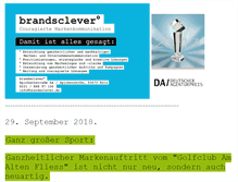 Tablet Screenshot of brandsclever.de